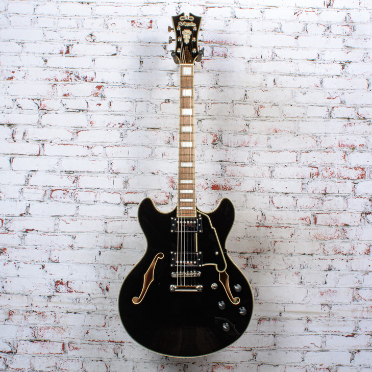 D'Angelico 2024 Premier DC Electric Guitar Black USED