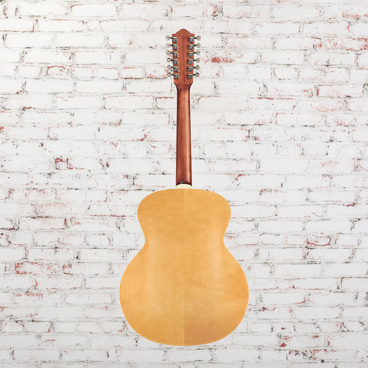 Guild - F-2512E - Jumbo 12-String Acoustic-ElectricGuitar w/ LR Baggs - Solid Spruce Top - Maple Archback - Blonde