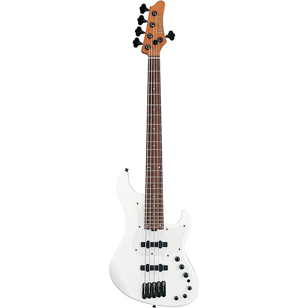 Ibanez - Mode MDM1005 - 5-String Bass Guitar - Pearl White - with Gigbag (MDM1005PW)