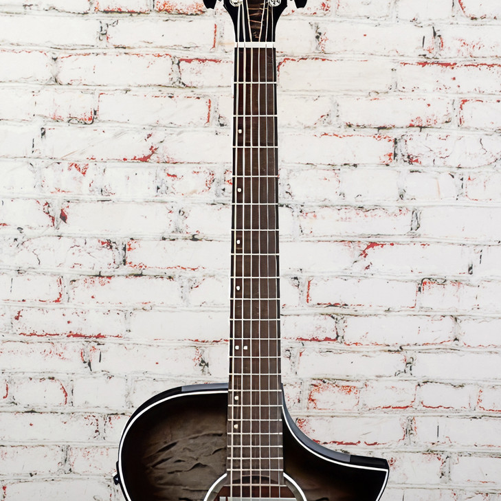 Ibanez - AEWC16Q - Acoustic-Electric Guitar - Trans Black Burst (AEWC16QATKH)