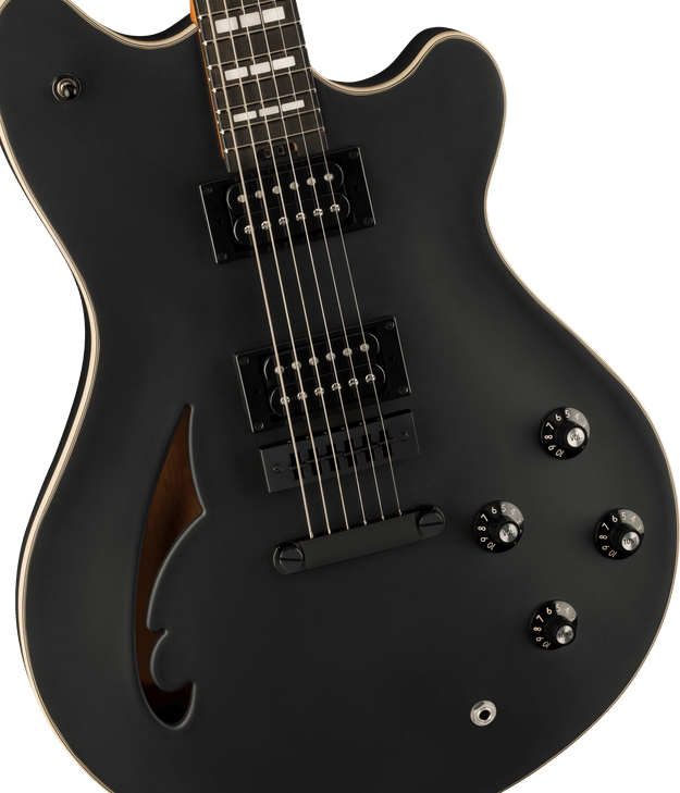 EVH - SA-126 Special - Semi-Hollow Electric Guitar - Stealth Black - w/ Hardshell Case USED