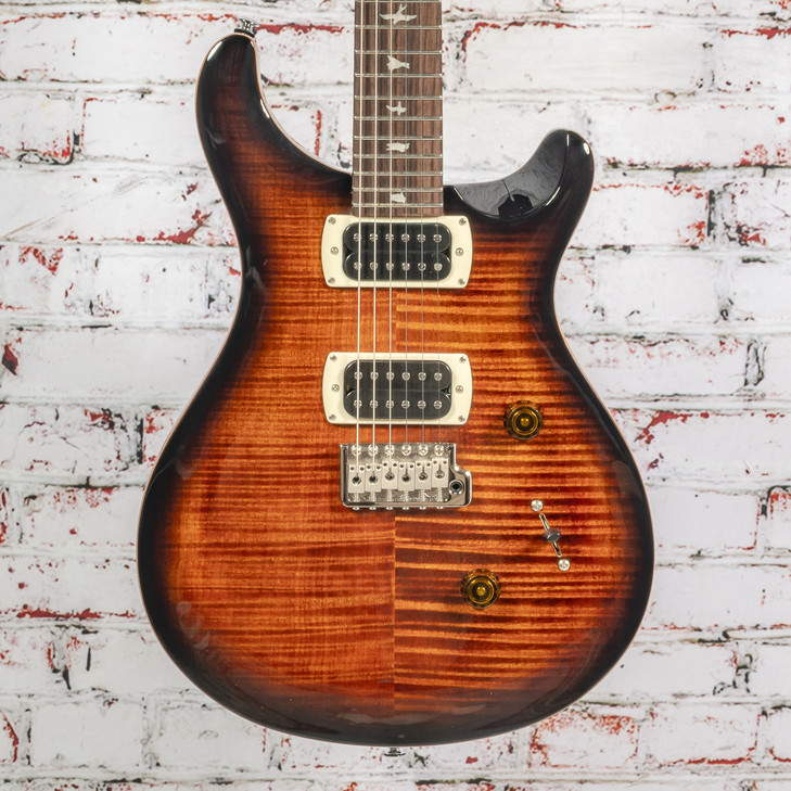 PRS - Paul Reed Smith SE Custom 24 - Electric Guitar - Black Gold Sunburst - w/ Gigbag