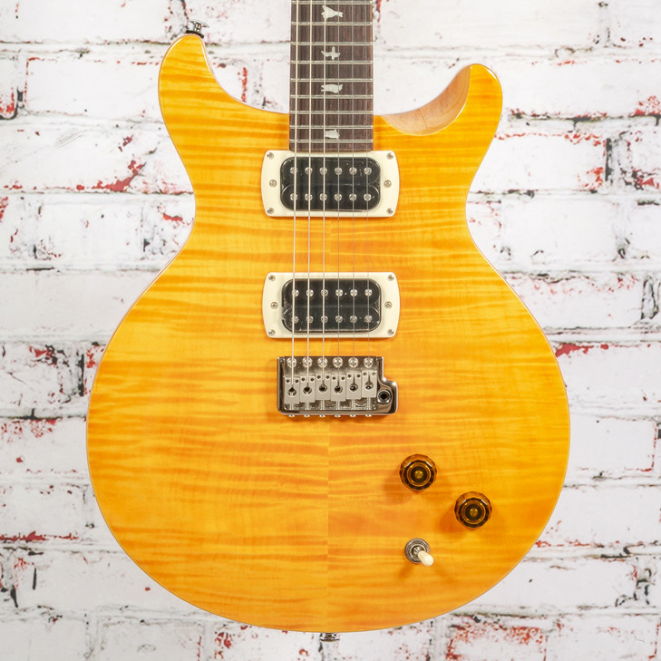 PRS - Paul Reed Smith SE Santana - Electric Guitar - Santana Yellow - w/ Gigbag
