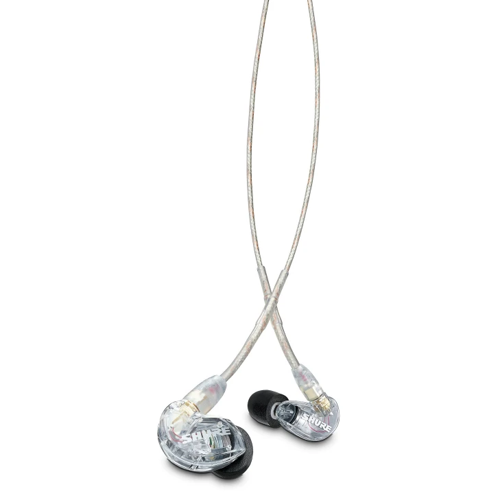 Shure - SE215-CL Sound Isolating Headphones - Clear
