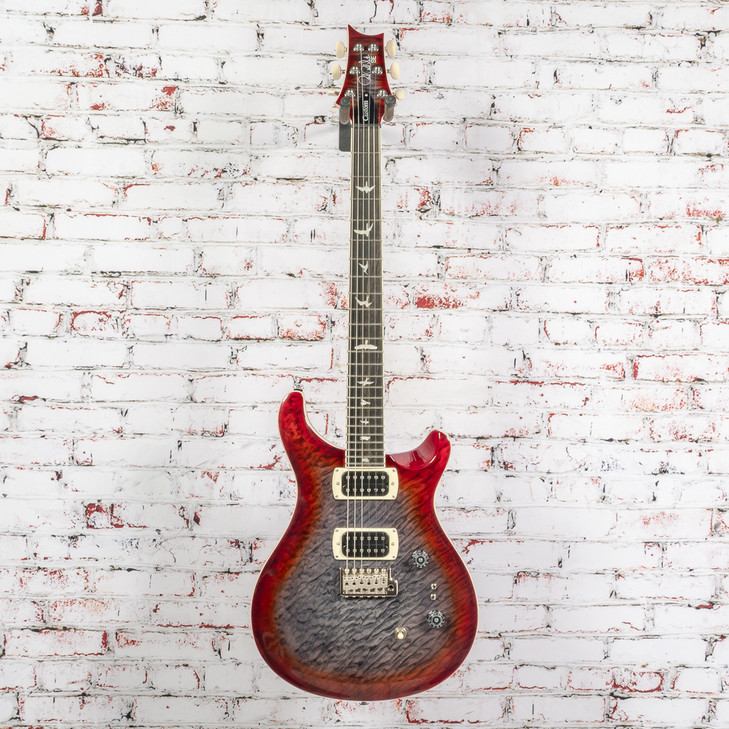 PRS - Paul Reed Smith SE Custom 24-08 Quilt Package - Electric Guitar - Charcoal Cherry Burst - w/ Gigbag