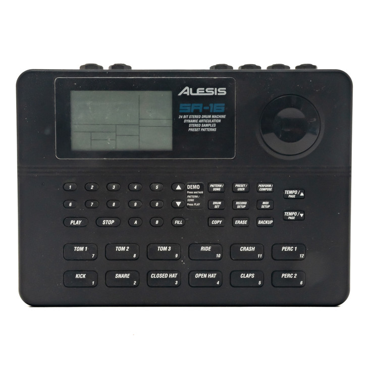 Alesis - SR-16 Drum Machine w/Box PSU USED