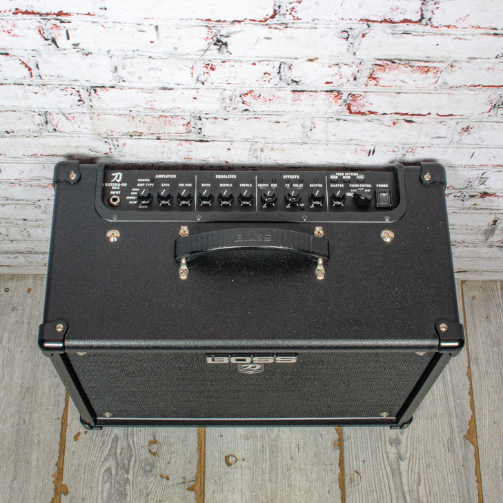 Boss Katana 50 MKII 1x12 50 Watt Solid State Guitar Combo Amp USED