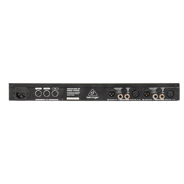 Behringer - FX2000 - Virtualizer Multi-Effect Rack Unit - USED
