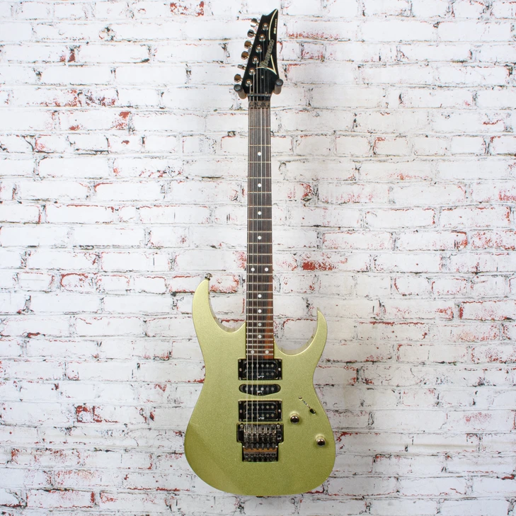 Ibanez RG 570 Sour Apple Sparkle Floyd w/HSC MIJ USED