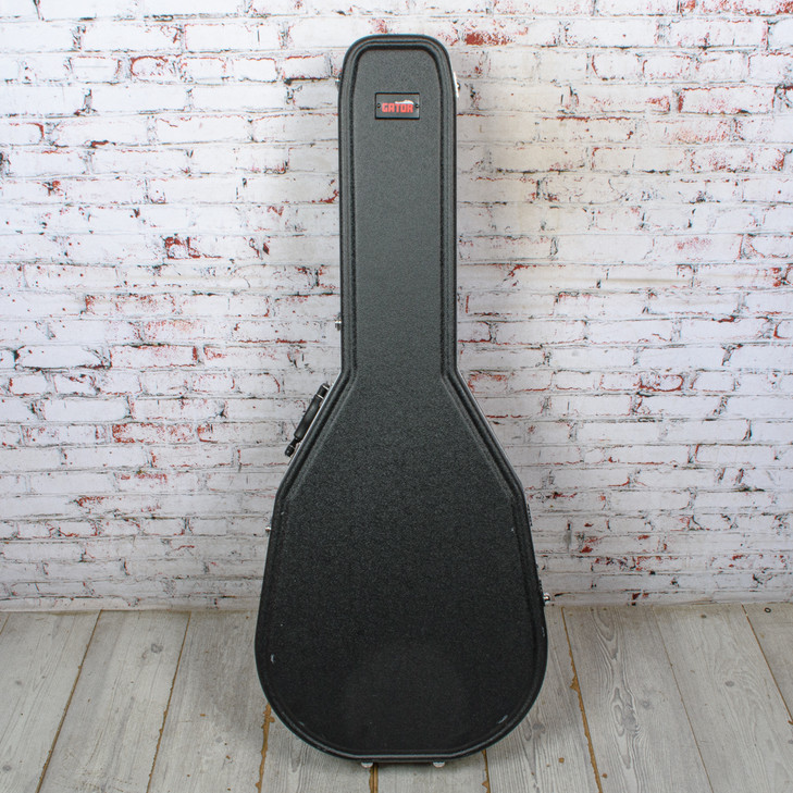 Gator - Deluxe Jumbo Acoustic Guitar Hard Shell Case Black - USED