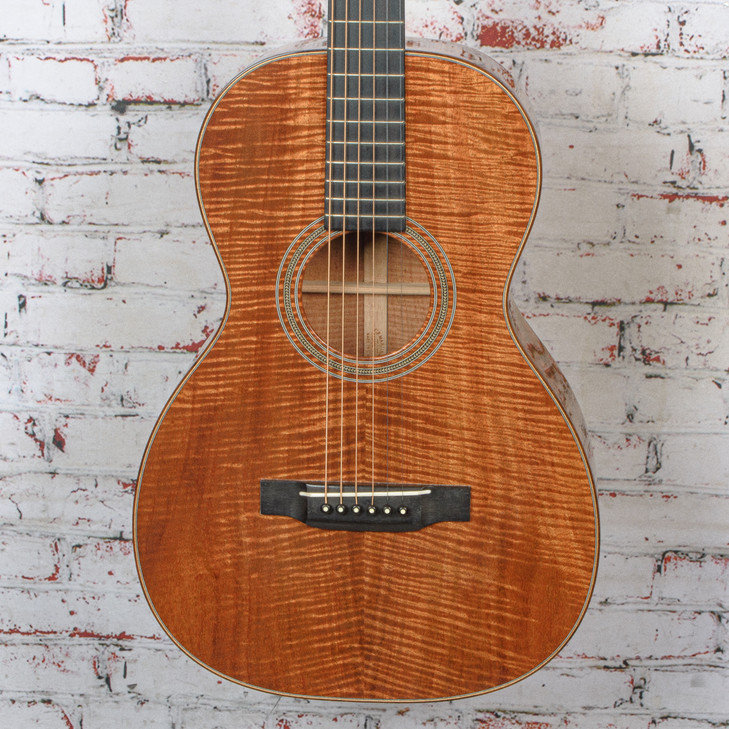 Martin - (2013) Custom Shop 0-12 Fret 21 Style All Koa Acoustic Guitar Natural w/OHSC - USED (MMM121952) 