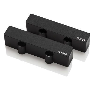 EMG - 4 String Ceramic Bar Jazz Bass Pickup Set - Black (62.00)