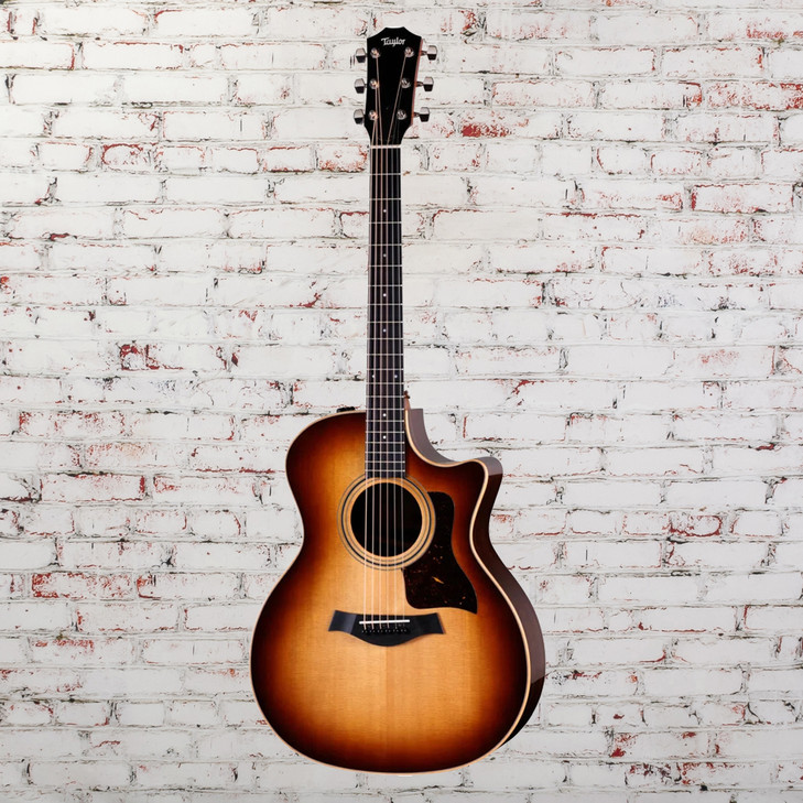 Taylor - 414ce Grand Auditorium Studio - Acoustic-Electric Guitar - Shaded Edgeburst - w/ Structured Gigbag 