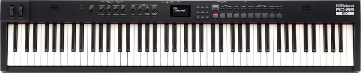 Roland - RD-88EX - Digital Stage Piano - 88-Key - Black