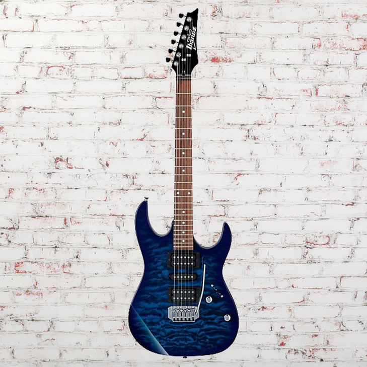 Ibanez - GRX70QATBB GIO Series - Electric Guitar - Transparent Blue Burst