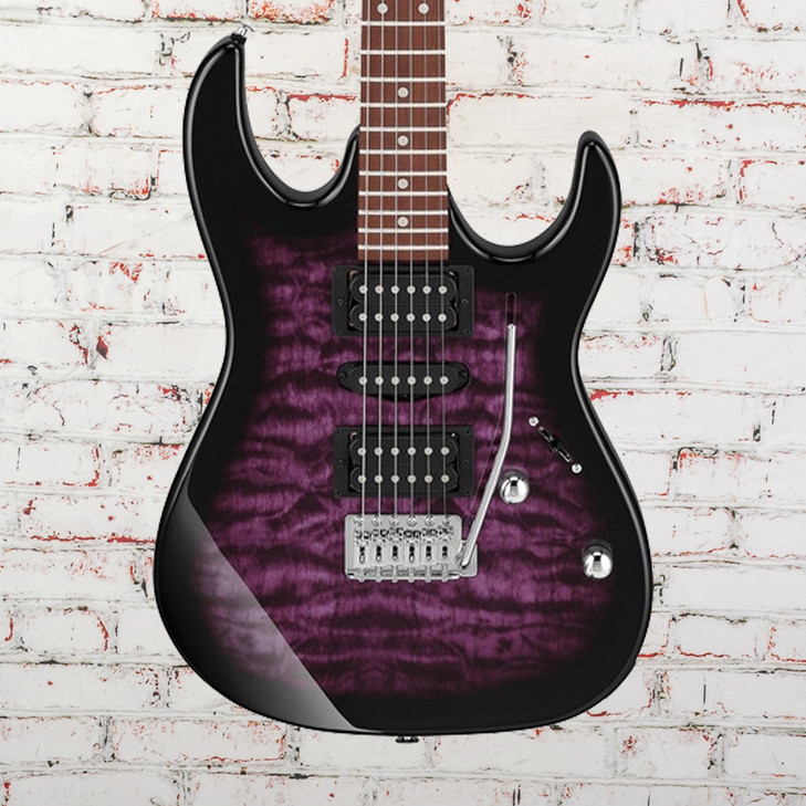 Ibanez GRX70QATVT GIO Series - Electric Guitar - Transparent Violet Burst