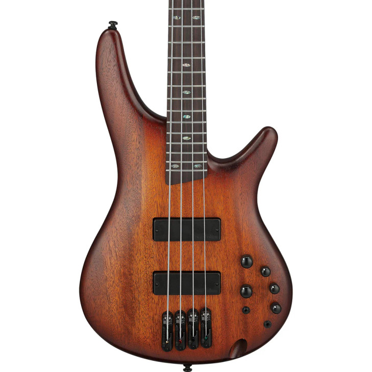 Ibanez - 2007 SDGR SR505 Brown Mahogany 5-String Electric Bass - USED