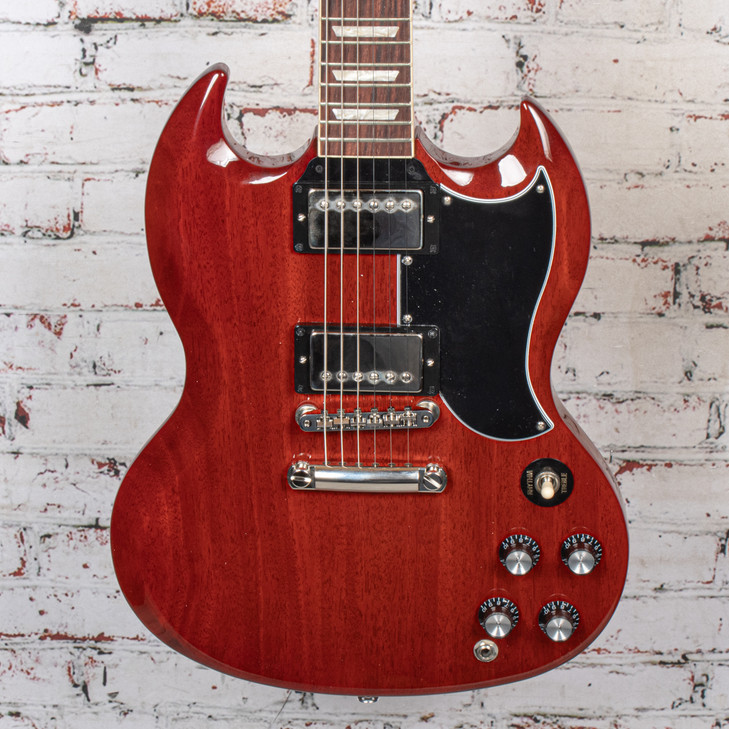 Gibson - SG Standard '61 Stop Bar - Electric Guitar - Vintage Cherry - w/ Hardshell Case