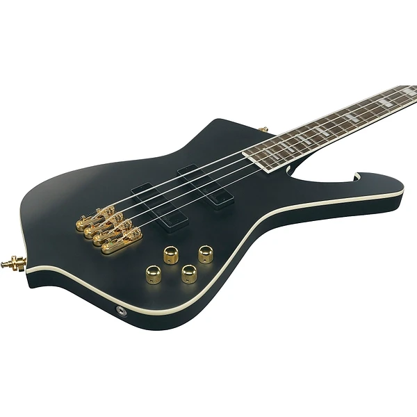Ibanez - ICB620 Iceman Bass Guitar - Flat Black - w/ Gigbag