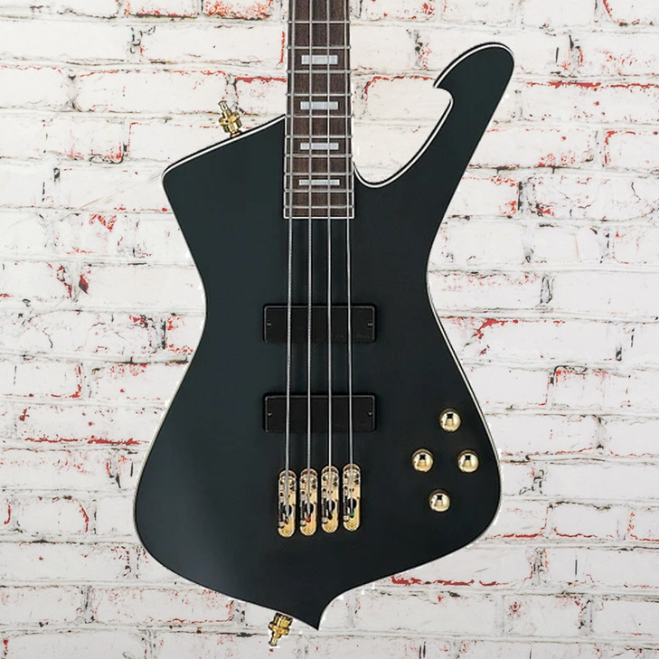 Ibanez - ICB620 Iceman Bass Guitar - Flat Black - w/ Gigbag