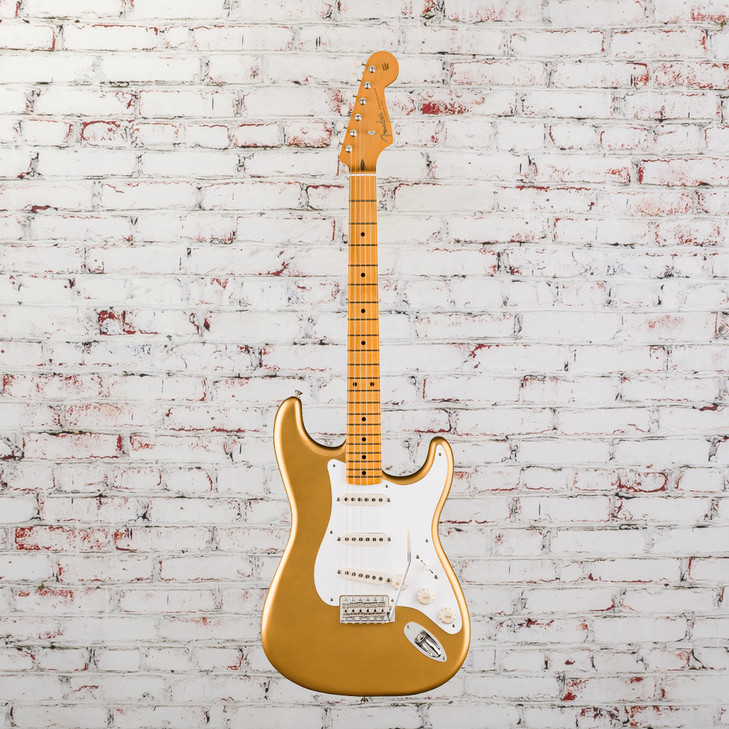 Fender - Vintera III Late '50s Stratocaster - Electric Guitar w/ Maple Fingerboard - Aztec Gold - w/ Deluxe Gigbag
