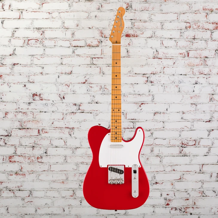 Fender - Vintera III Late '50s Telecaster - Electric Guitar w/  Maple Fingerboard - Dakota Red - w/ Deluxe Gigbag