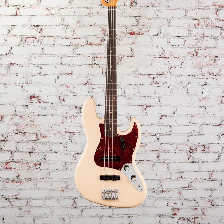 Fender Vintera III Early '60s Jazz Bass, Rosewood FB, Olympic White