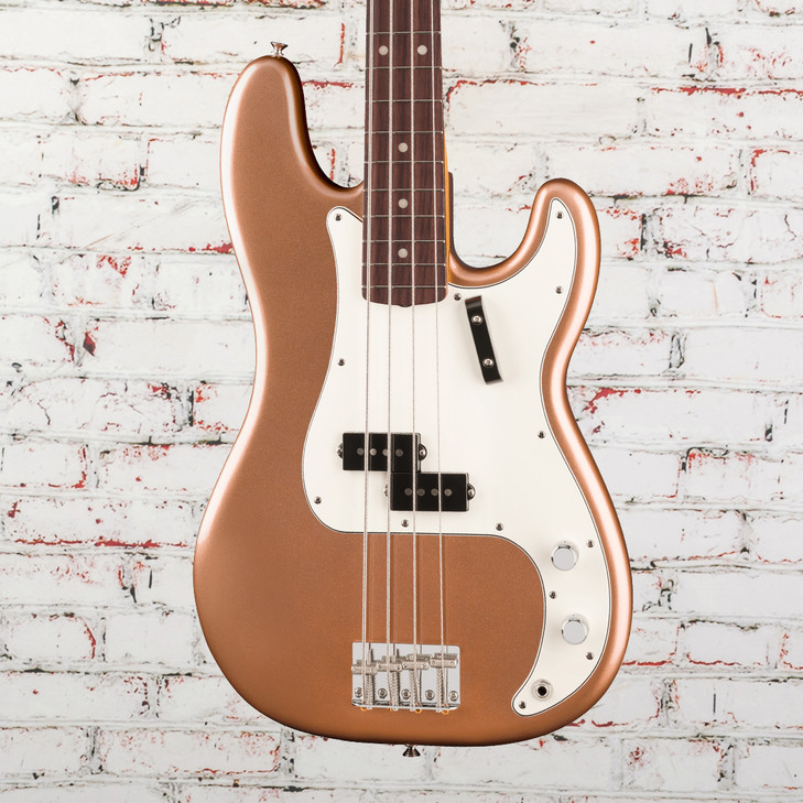 Fender - Vintera III Late '60s Precision Bass Guitar w/ Rosewood Fingerboard - Firemist Gold