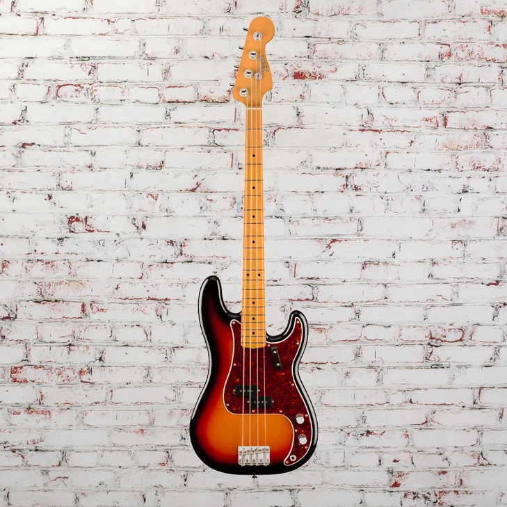 Fender - Vintera III Late '60s Precision Bass Guitar w/ Maple Fingerboard - 3-Color Sunburst