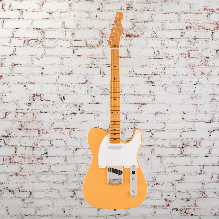 Fender - Vintera III Late '50s Telecaster - Electric Guitar w/ Maple Fingerboard - Butterscotch Blonde - w/ Deluxe Gigbag