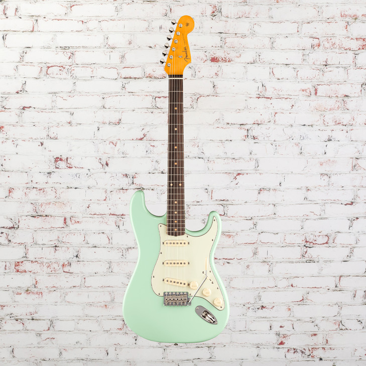 Fender - American Vintage II 1961 Stratocaster - Electric Guitar - Rosewood Fingerboard - Surf Green - w/ Vintage-Style Hardshell Case