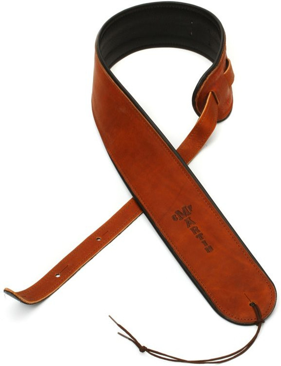 Martin 18A0028 Rolled Ball Leather Suede Guitar Strap