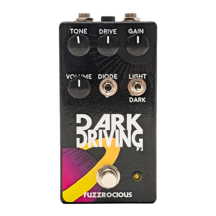 Dark Driving Fuzzrocious V3 Fuzz Overdrive Pedal USED