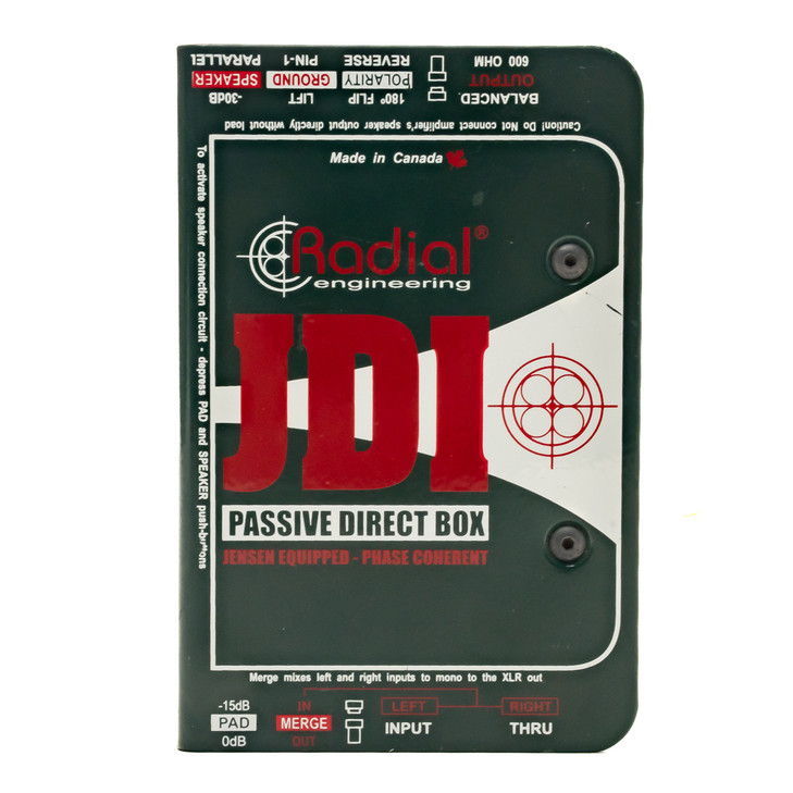 Radial JDI Passive DI w/Box USED