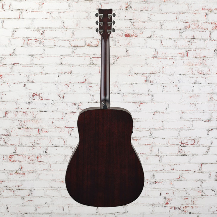 Yamaha - TAG1E TBL TransAcoustic - Dreadnought Acoustic-Electric Guitar - Translucent Black - w/ Softshell Case