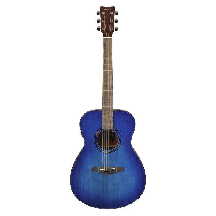 Yamaha - TAS1E UM TransAcoustic - Concert Acoustic-Electric Guitar - Ultra Marine - w/ Softshell Case