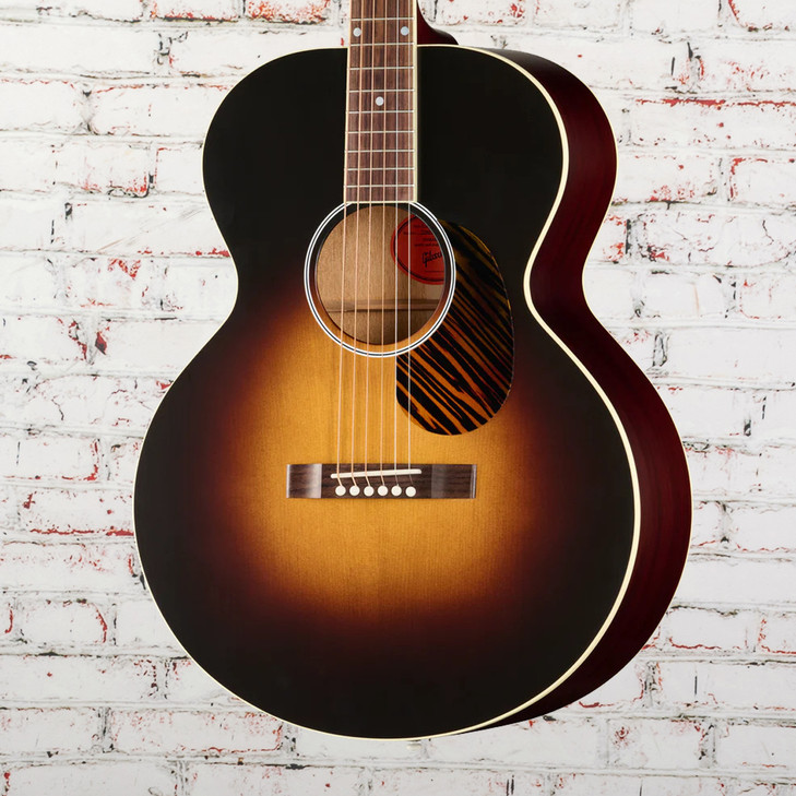 Gibson - J-185 Century 12-Fret - Acoustic Guitar - Vintage Sunburst - w/ Century Series Tweed Case