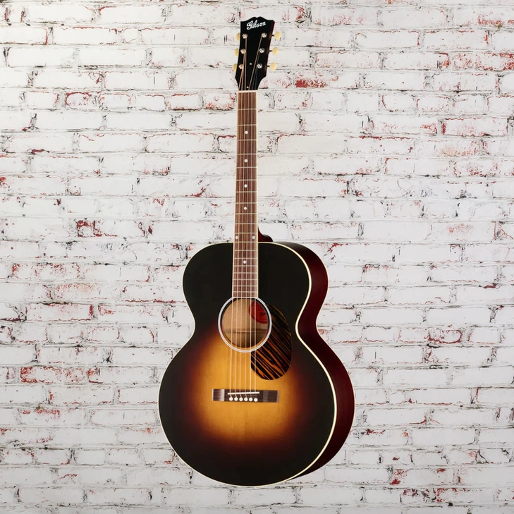Gibson - J-185 Century 12-Fret - Acoustic Guitar - Vintage Sunburst - w/ Century Series Tweed Case