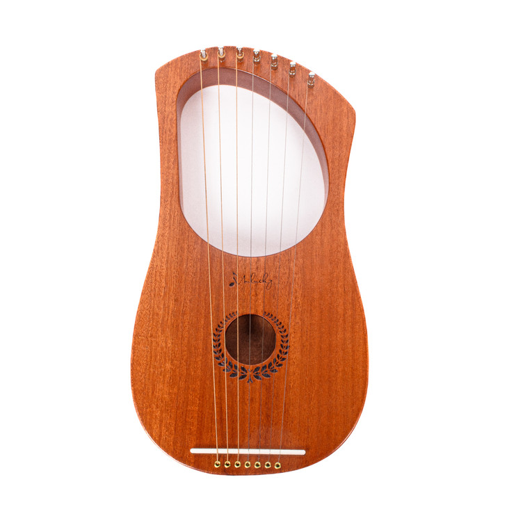 Mulucky Lyre 7-String Harp Natural w/Bag USED
