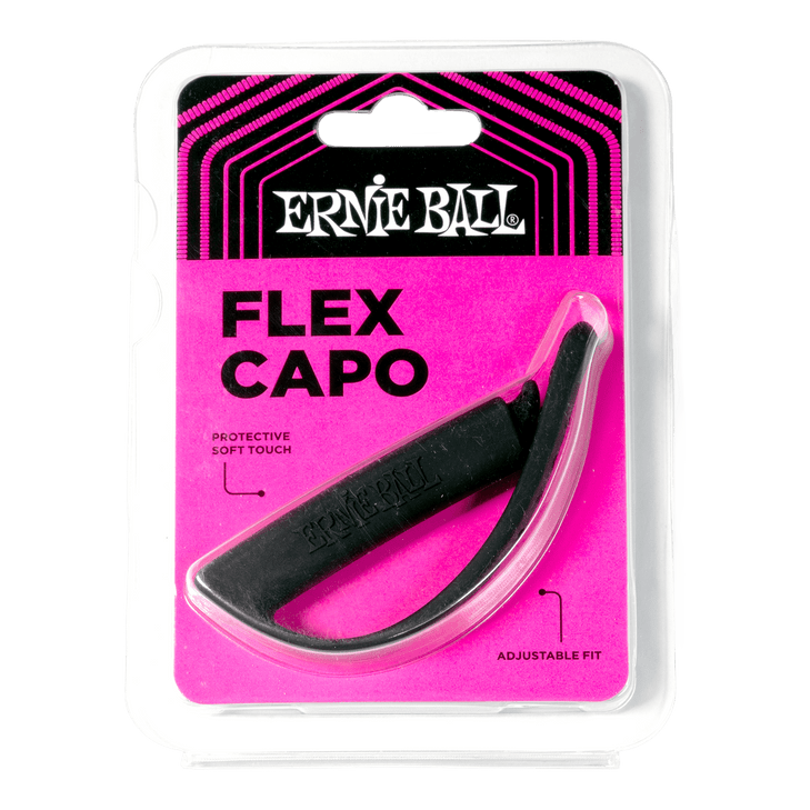 Ernie Ball - P09645 - Flex Guitar Capo - Black