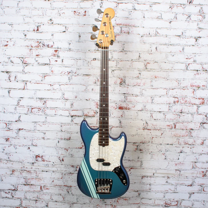 Fender - Parts Mustang Bass w/ Vintera II Body JMJ Signature Neck Duncan Custom PUPS - USED