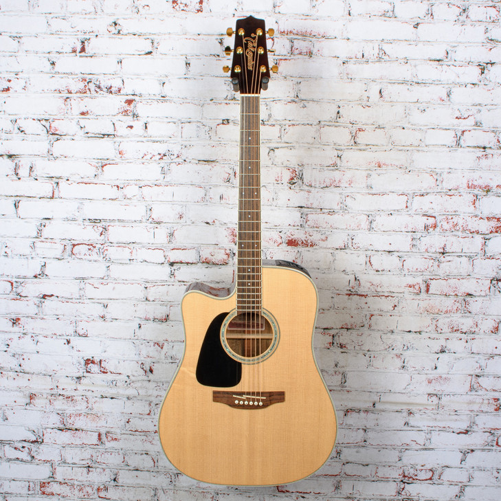 Elvis - EE-101/BK - Dreadnought Acoustic Guitar - Black x6080 USED