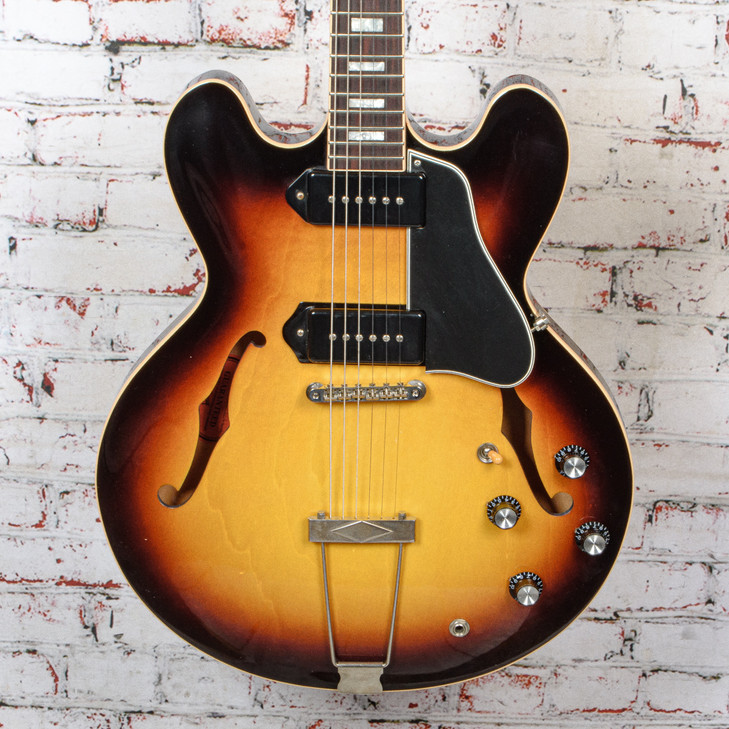 Gibson ES-330L Custom Shop Semi-Hollow Electric Guitar Sunburst USED