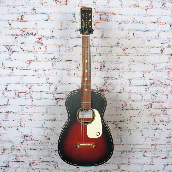 Gretsch - 2023 G9500 Jim Dandy Flat Top Parlor Acoustic Guitar 2-Color Sunburst  -USED