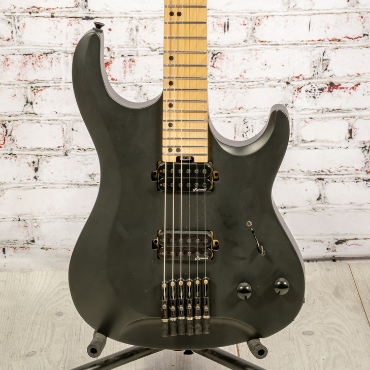 Harley Benton Dullahan-FT 24 Progressive Series Electric Guitar Satin Black w/Bag USED