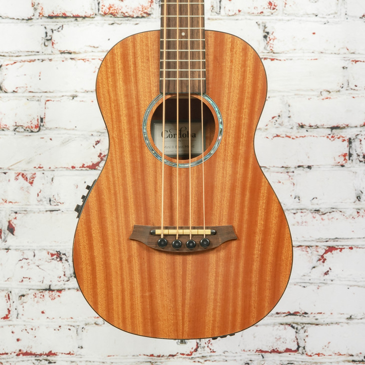 Cordoba - Mini II Bass MHE - Mini Acoustic-Electric Bass Guitar - Mahogany