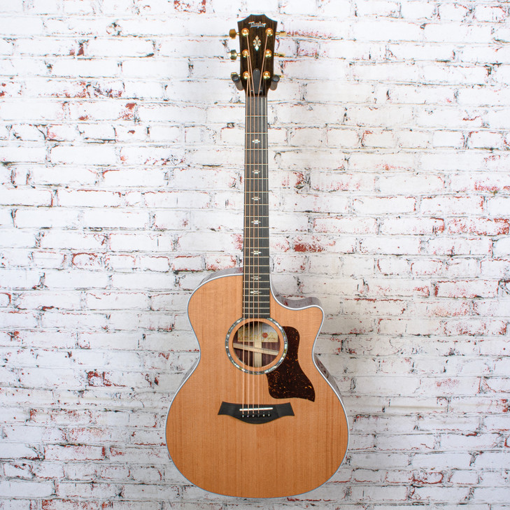 Taylor - Next-Gen 714ce Grand Auditorium - Acoustic-Electric Guitar - Cedar/Indian Rosewood - Natural - w/ Hardshell Case - x6018