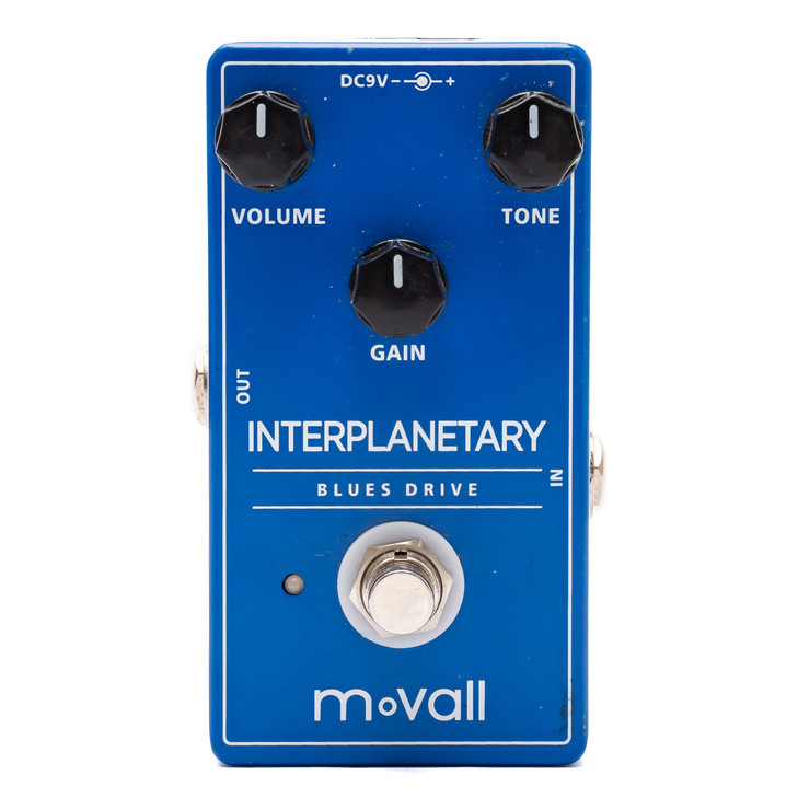 MoVall Interplanetary Blues Drive Overdrive Effect Pedal USED