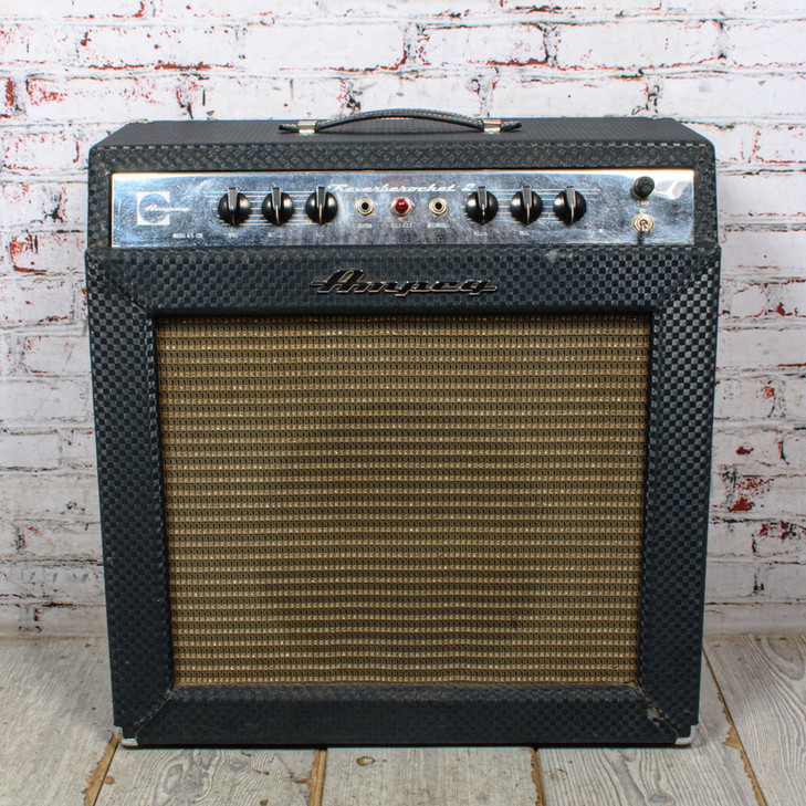 Ampeg - 1965 GS-12R Reverberocket 2 Guitar Tube Amplifier Combo w/ FSW & Cover - VINTAGE