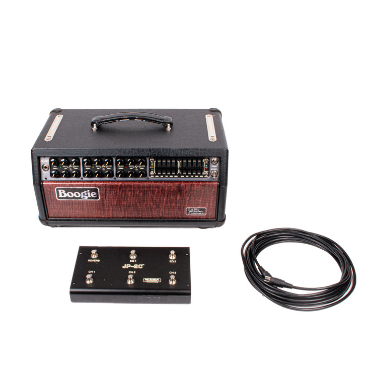 Mesa Boogie JP-2C 100W John Petrucci Signature 3-Channel Guitar Amp Head w/FSW & Cables USED